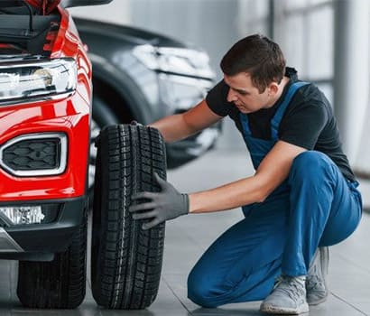 Tire Repair and Replacement Gurugram - SK Workshop